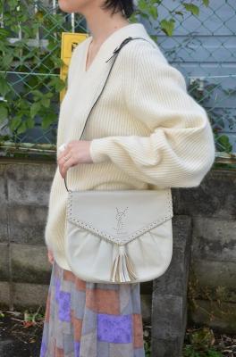 80'　Yves　saint　laurent　Shoulder　Bag