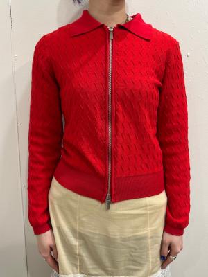 L/S　カットソー/fullzip