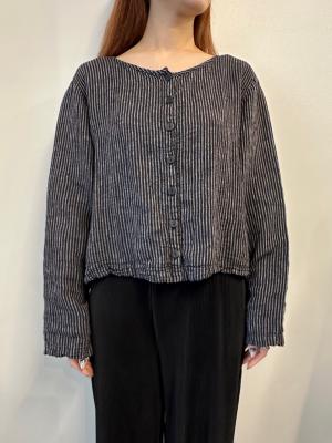 長袖　カットソー/LINEN