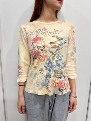 長袖　カットソー