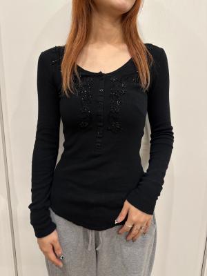 長袖　カットソー